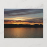 Alaskan Sunset II Beautiful Alaska Photography Postcard