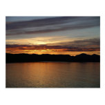 Alaskan Sunset II Beautiful Alaska Photography Postcard