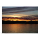 Alaskan Sunset II Beautiful Alaska Photography Poster