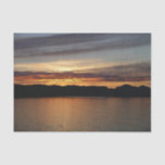 Alaskan Sunset II Beautiful Alaska Photography Tissue Paper