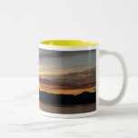 Alaskan Sunset II Beautiful Alaska Photography Two-Tone Coffee Mug