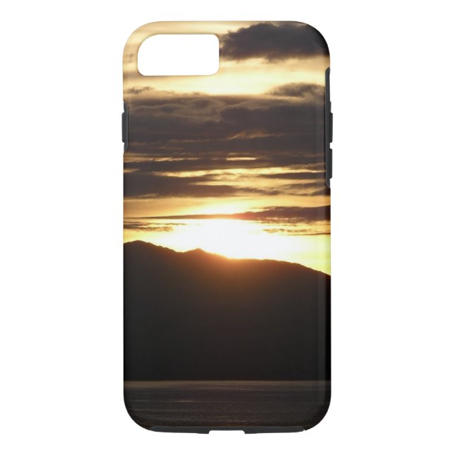 Alaskan Sunset III Beautiful Alaska Photography Case-Mate iPhone Case (Back)