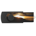 Alaskan Sunset III Beautiful Alaska Photography Flash Drive