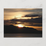 Alaskan Sunset III Beautiful Alaska Photography Postcard