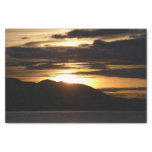 Alaskan Sunset III Beautiful Alaska Photography Tissue Paper