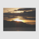 Alaskan Sunset III Beautiful Alaska Photography Tissue Paper