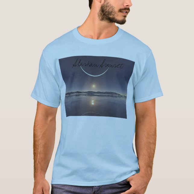 Alaskan Sunset T-Shirt (Front)