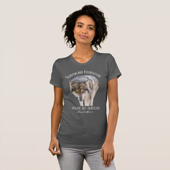 Alaskan Timber Wolf T-Shirt (Front Full)