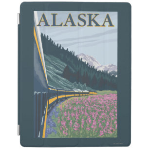 AlaskaRailroad and Fireweed Vintage Travel iPad Smart Cover