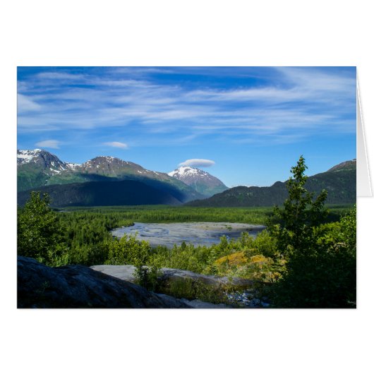 Alaska's Exit Glacier Valley Cards (Front Horizontal)