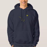 Alaska's Flag Hooded Sweatshirt