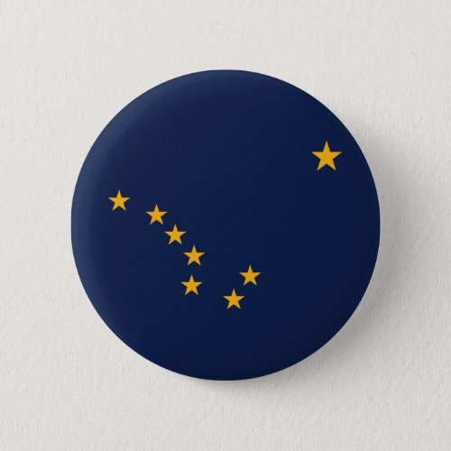 Alaskas Flag Pinback Button