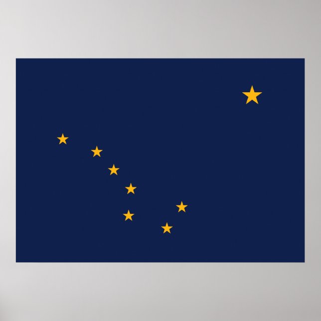 Alaska's Flag Print (Front)