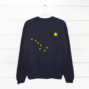 Alaska's Flag Sweatshirt by designs4you at Zazzle