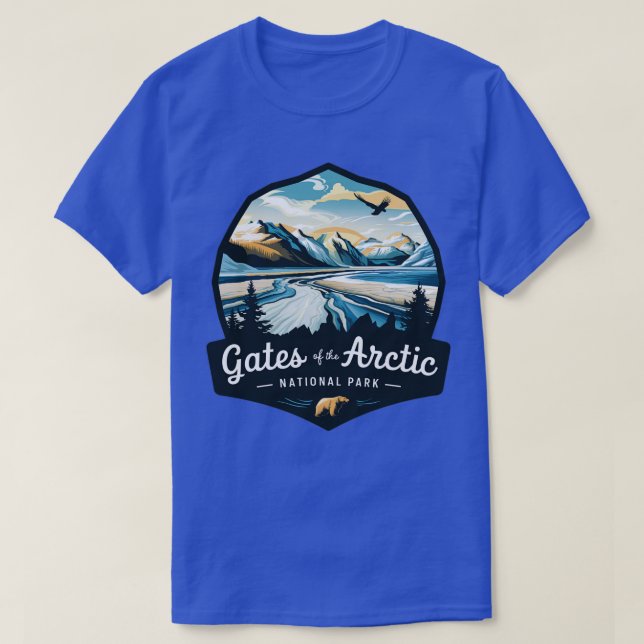 Alaskas Gates of the Arctic National Park TShirt (Design Front)