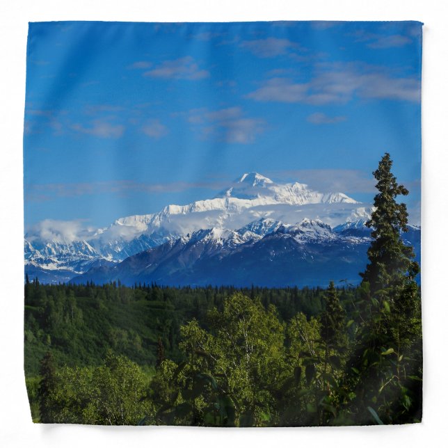 Alaska's Mt. McKinley Bandana (Front)