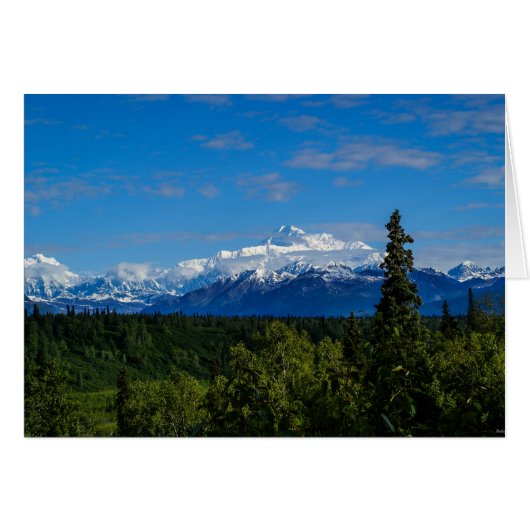 Alaska's Mt. McKinley Cards (Front Horizontal)