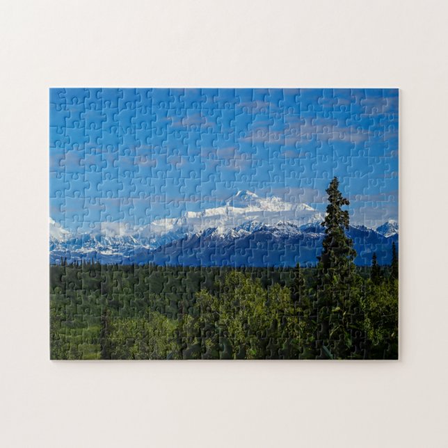 Alaska's Mt. McKinley Jigsaw Puzzle (Horizontal)