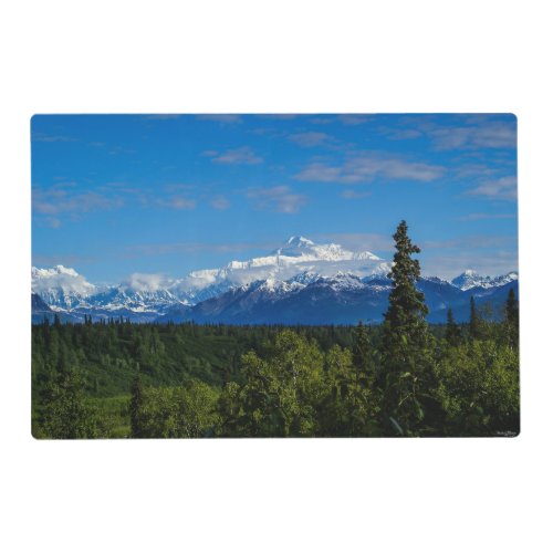 Alaskas Mt McKinley Placemat