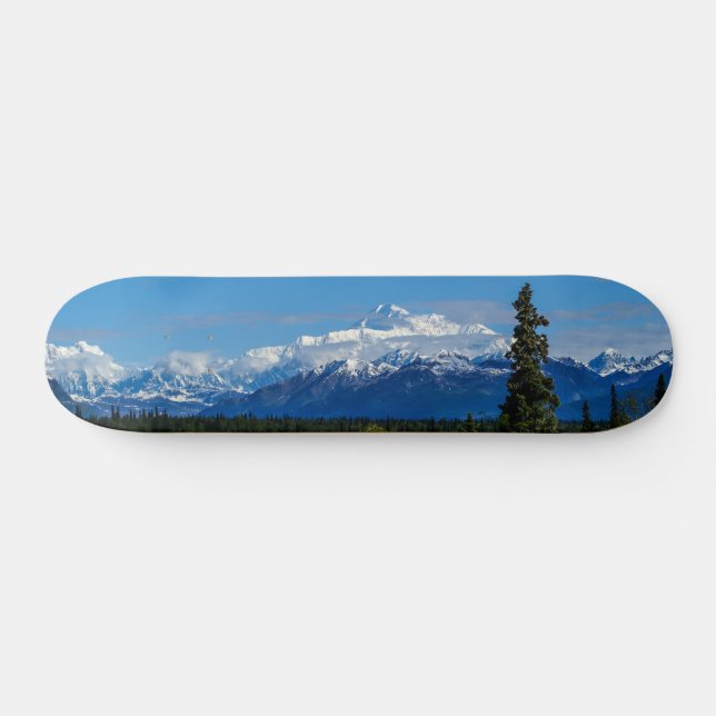 Alaska's Mt. McKinley Skateboard (Horz)
