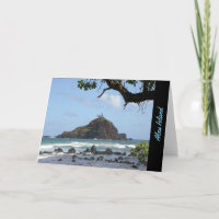 Alau Island, Hana, Maui Greeting Card