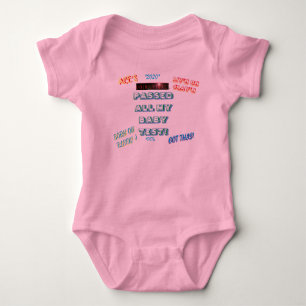 #ALAVANT PRODUCTIONS  Ace Baby Tests Bodysuit