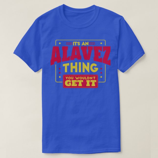 Alavez T-Shirt (Design Front)