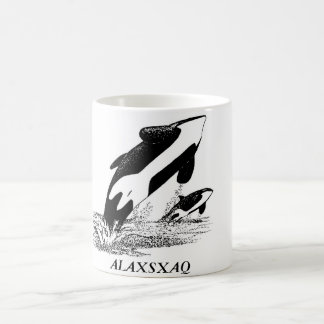 ALAXSXAQ - Coffee Mug - Orca Graphic