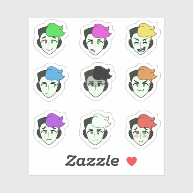 Alba Emotion Stickers (Sheet)