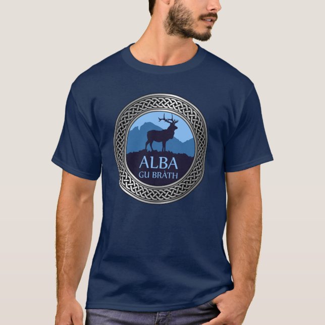 Alba Gu Brath Knot T-Shirt (Front)