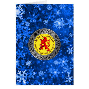 Alba Gu Brath Lion Rampant Knot Cards