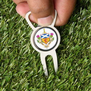 Alba Gu Bràth Scottish Heritage Crest Inspired Divot Tool