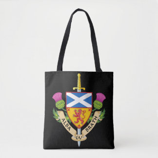 Alba Gu Bràth Scottish Heritage Crest Inspired Tote Bag