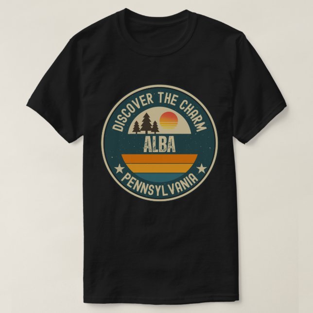 Alba, Pennsylvania T-Shirt (Design Front)