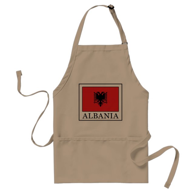 Albania Adult Apron (Front)
