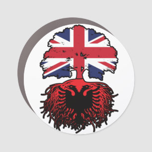 Albania Albanian British UK United Kingdom Britain Car Magnet