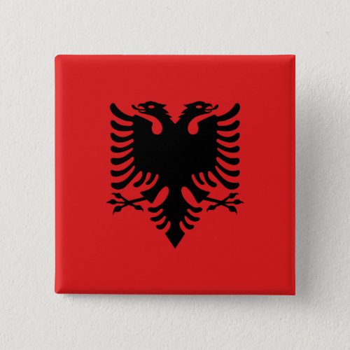 Albania Albanian Flag Button