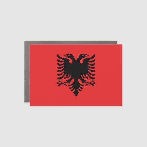 Albania Albanian Flag Car Magnet