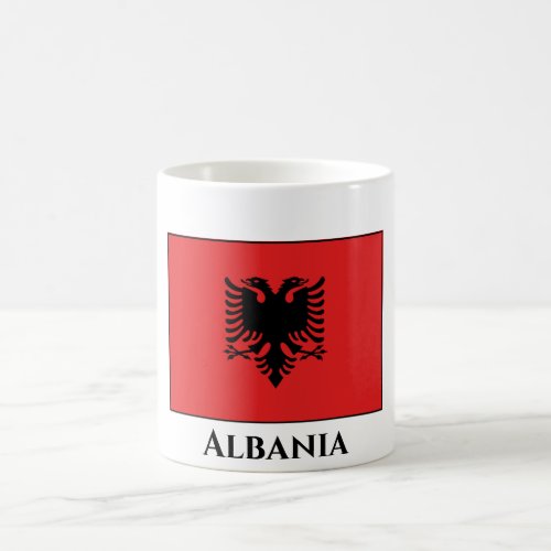 Albania Albanian Flag Coffee Mug