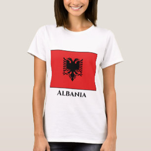 Albania (Albanian) Flag T-Shirt