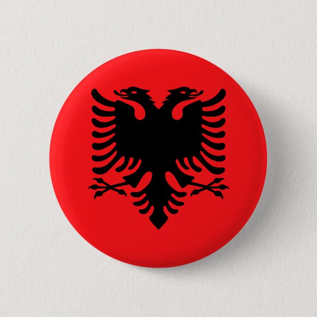 Albania Button (Front)