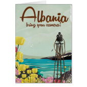 Albania Camera Vintage travel poster (Front)