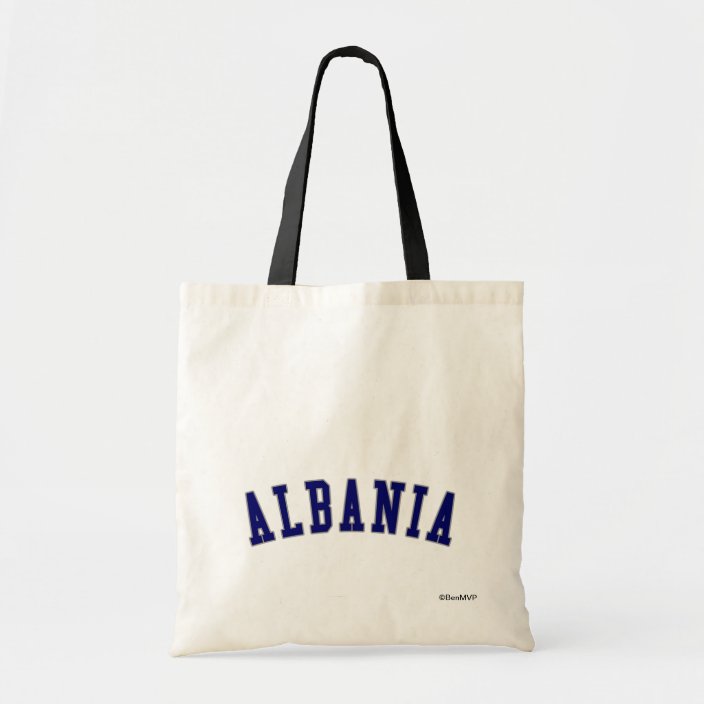 Albania Canvas Bag