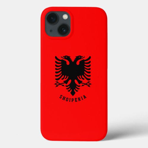 Albania Coat of Arms iPhone 13 Case