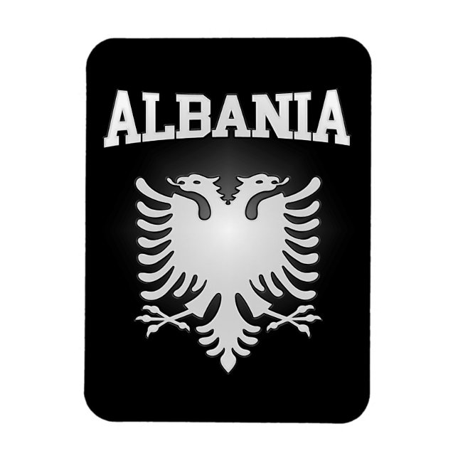 Albania Coat of Arms Magnet (Vertical)