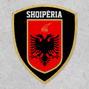 Albania Coat of Arms Patch
