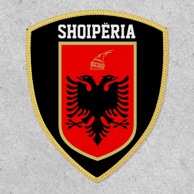 Albania Coat of Arms Patch (Front)
