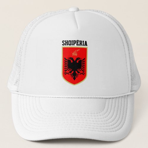 Albania Coat of Arms Trucker Hat