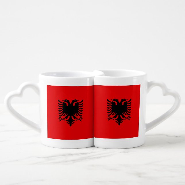 Albania Coffee Mug Set (Front Nesting)