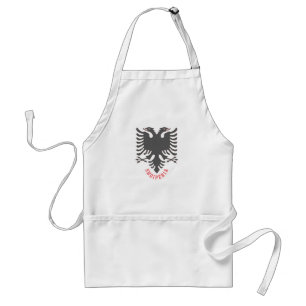 Albania Double Headed Eagle Adult Apron